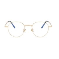 O-Q női kerek kék fény szemüveg - Arany