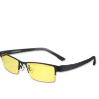 KLIM szűrőszemüveg UV szűrővel - Fekete, sárga lencsékkel