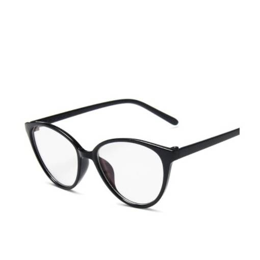 Foto - Elegáns kék-ibolya fényt blokkoló szemüveg - Fényes fekete