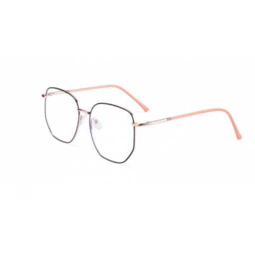 Foto - Retro szögletes szemüveg kék fény ellen - Narancs