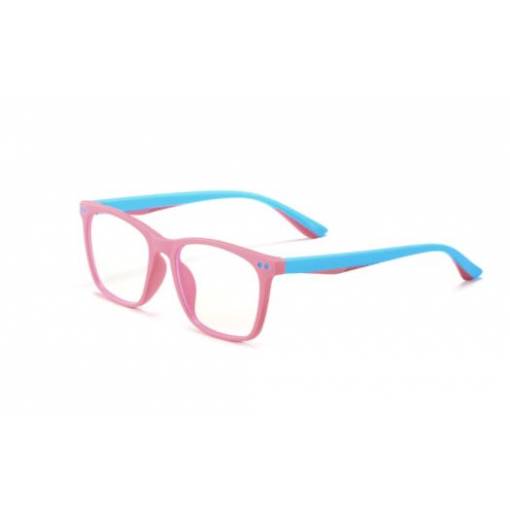 Foto - Gyermek számítógépes szemüveg a kék fény ellen - Rózsaszín és kék