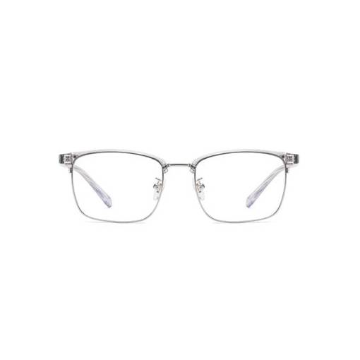 Foto - Félkeretes szemüveg kék fény ellen - Ezüst, átlátszó